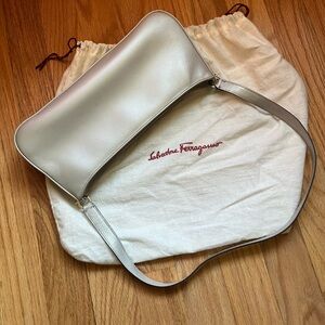 Ferragamo Vintage leather shoulder bag